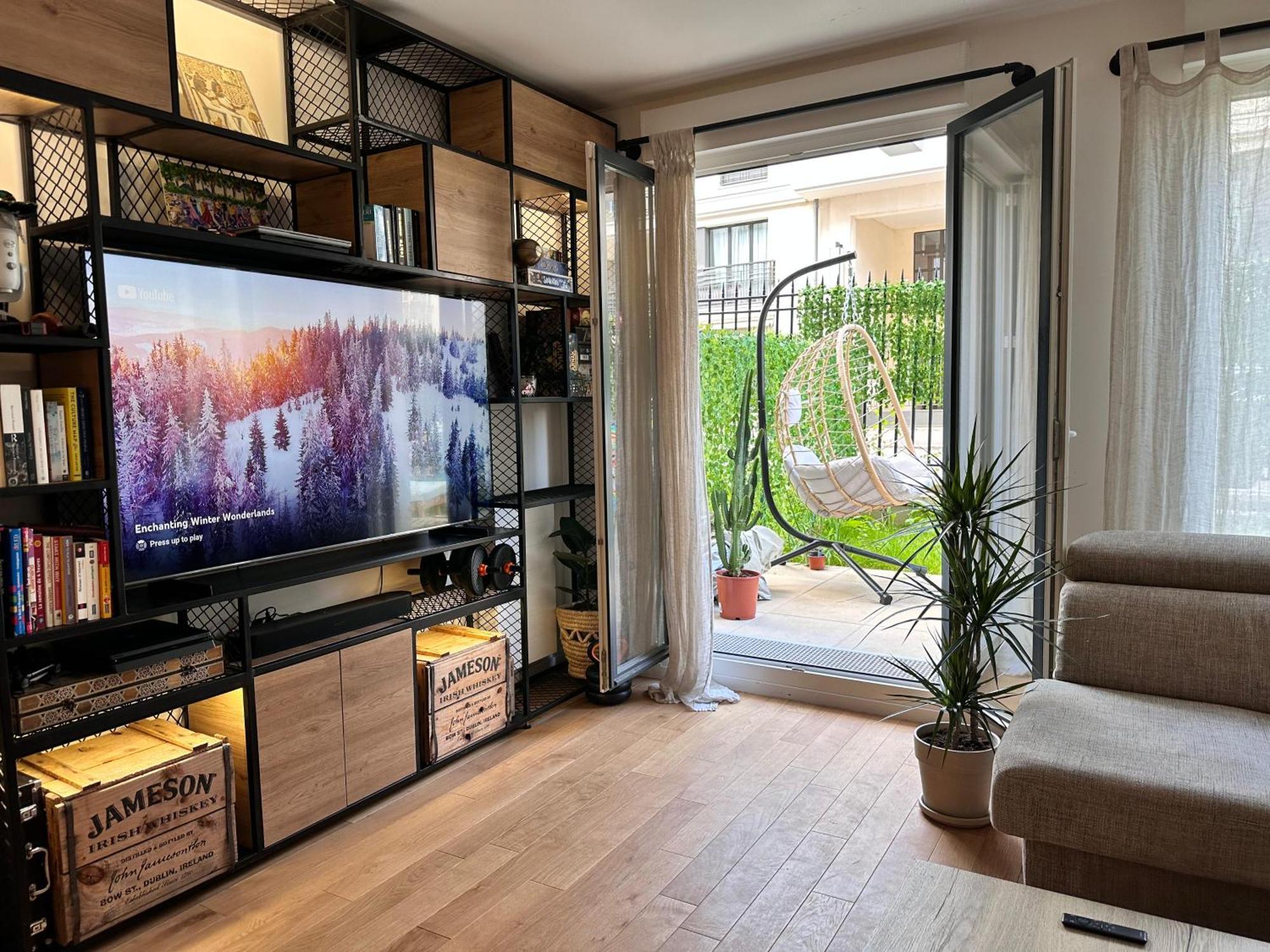 Cosy Summer Stay In Boho Style Apartment - 8 Mins From Paris Center - Garden And Underground Parking Clamart Bagian luar foto