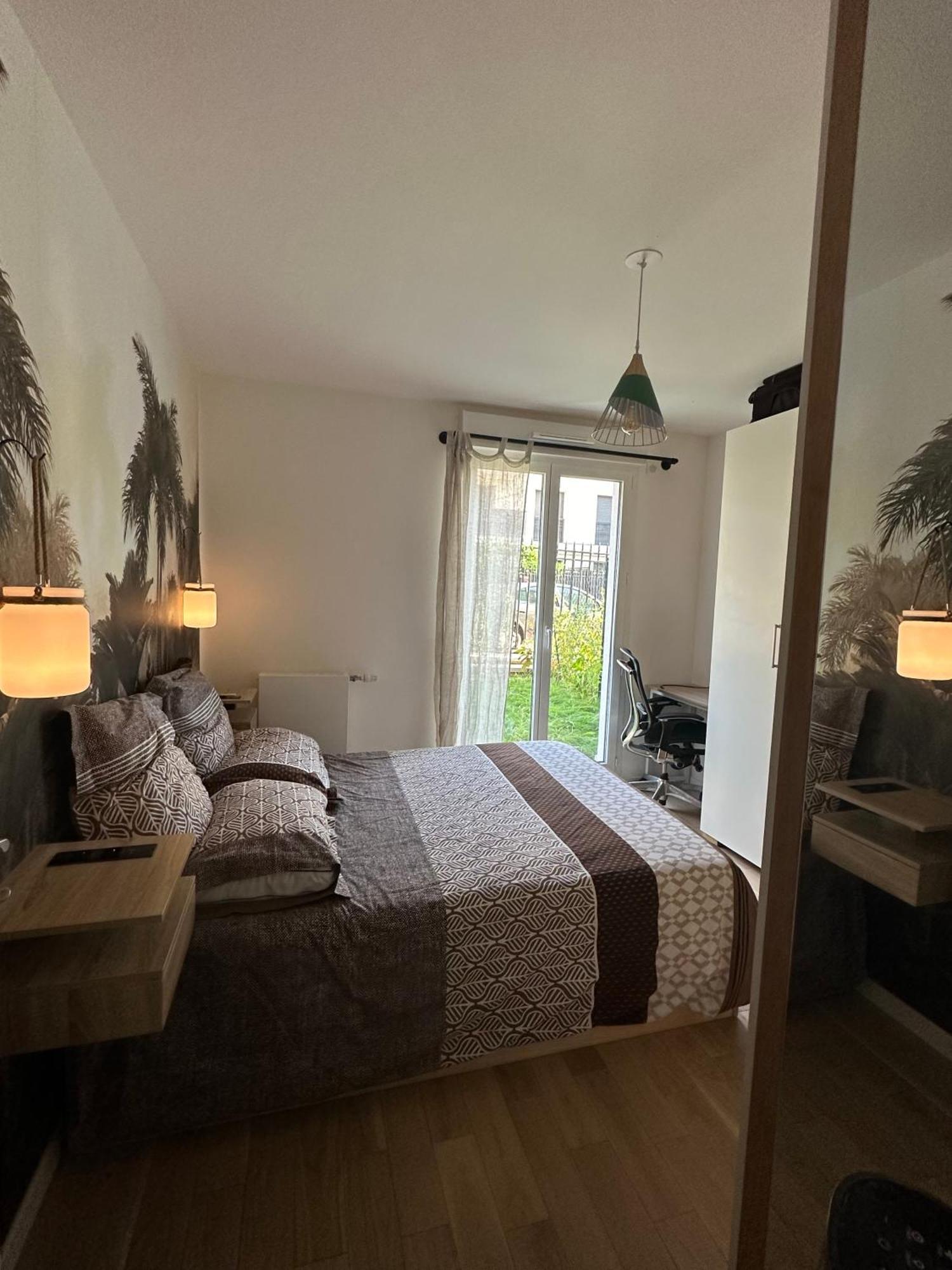 Cosy Summer Stay In Boho Style Apartment - 8 Mins From Paris Center - Garden And Underground Parking Clamart Bagian luar foto
